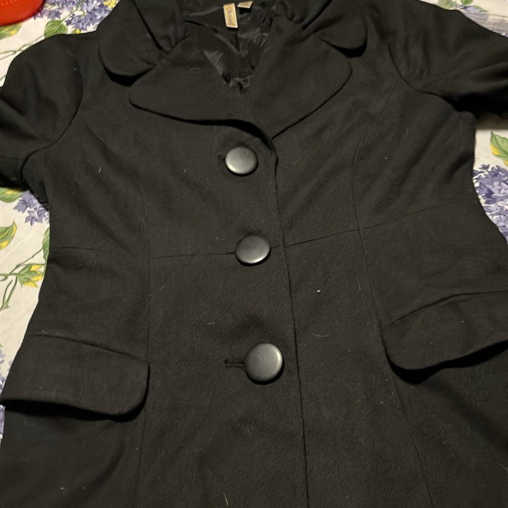 Susina Medium Black Long Blazer